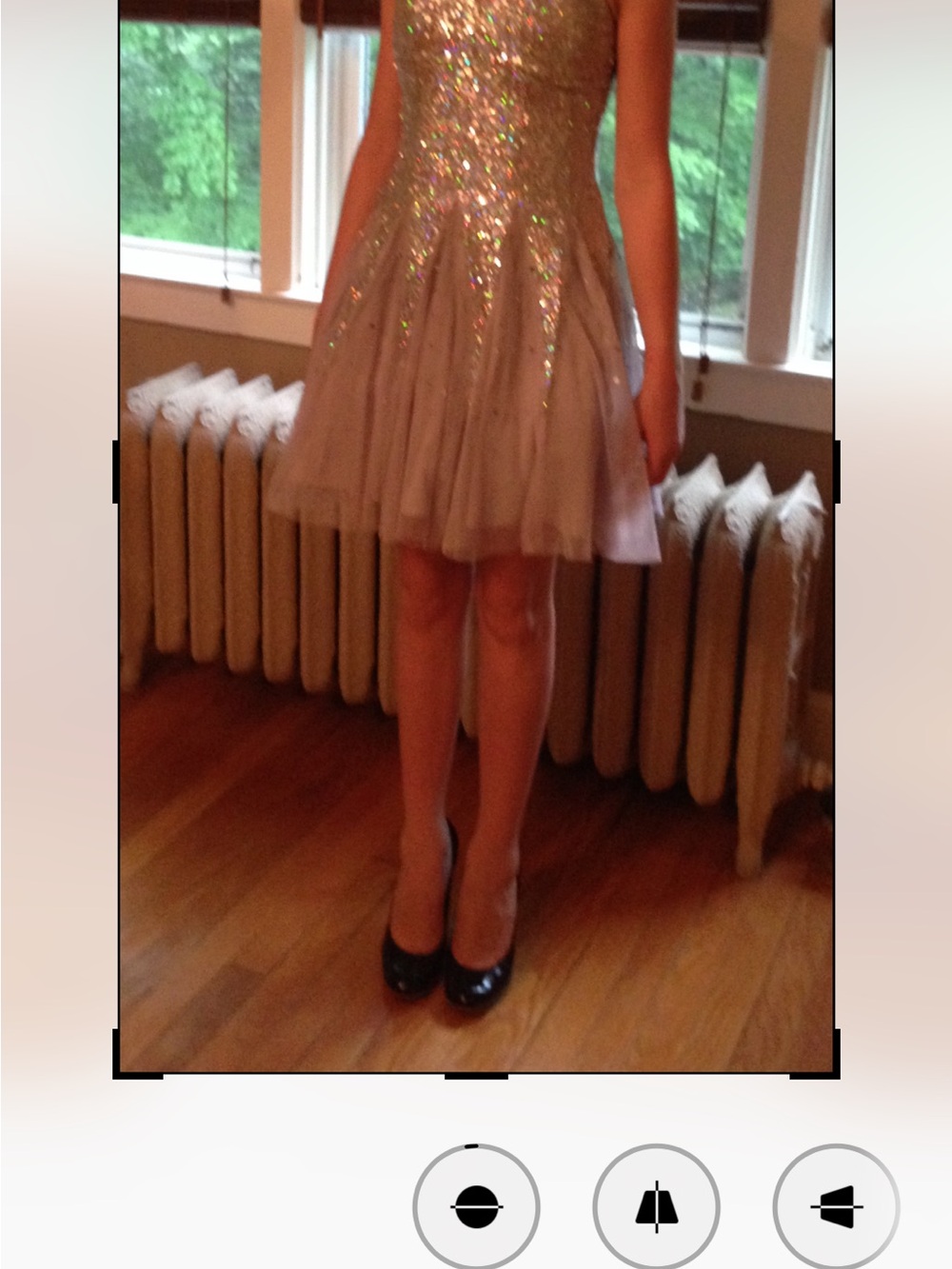 Sparkling Silver Sequin Skater Skirt - Women's Party Skirt